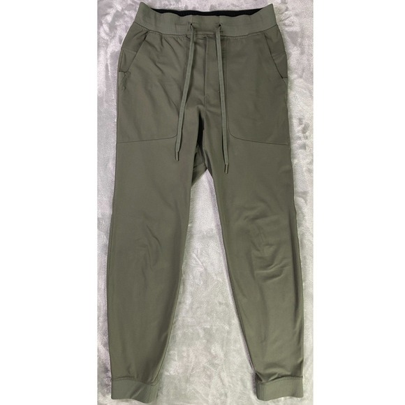 lululemon athletica Other - Lululemon ABC Jogger Men Small Olive Green Tapered Athletic Pants LM5AOLS
